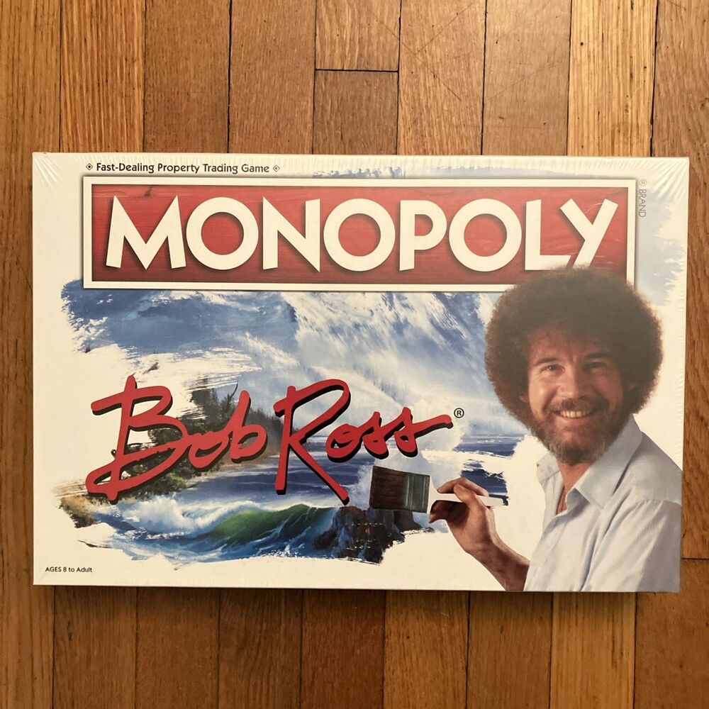 Monopoly Bob Ross Limited Edition The Joy of Painting - Brand New Sealed